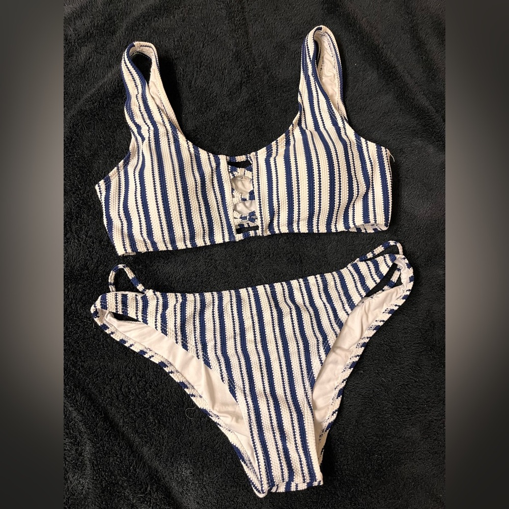 Nautical Cupshe Bikini